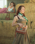 Saddle Luxe Handbag