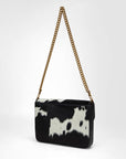 LW On The Go Medium Chain Bag In Cowhide And Calfskin
