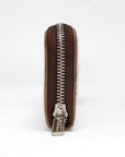 Ranch Road Jewelery Case In Brown & White Cowhide