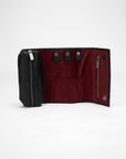 Canyon Jewelry Case In Calf Leather - Black