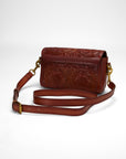 Savi Mini Bag In Handtooled Leather