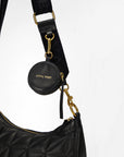 Joe Quilted Nappa Leather Bag-Black