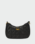 Joe Quilted Nappa Leather Bag-Black