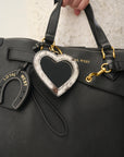 Standard Medium Tote Bag In Calfskin - Black