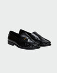 Leather Loafers - Black