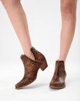 Loyal West X Myra Handtooled Booties - Tan