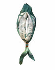 Daylight'S Ballet Silk Scarves With Handtooled Leather Slider - Western Sky