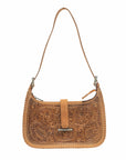 Dannia Large Purse - Saddle Brown