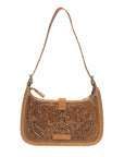 Dannia Large Purse - Saddle Brown