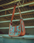 Dannia Medium Purse - Whiskey & Water