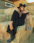 Dannia Medium Purse - Whiskey & Water