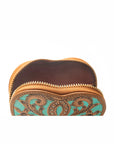 Cupid Coin Pouch Handtooled Leather - Whiskey & Water