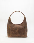 Lw Large Purse In Brunette Leather