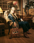 Classic Flap Medium Tassle Bag