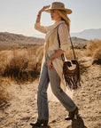 Desert Dahilia Tassle Bag