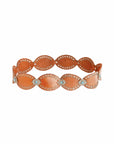 Alta Buena Leather Belt In Calfskin-Tan