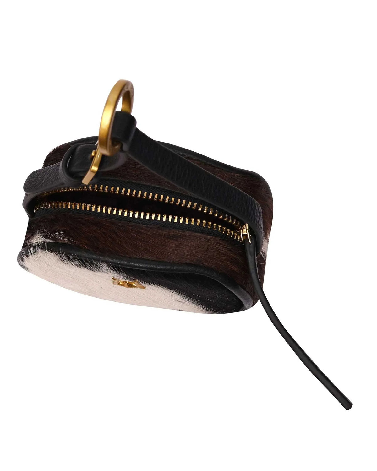 Sophia Micro Bag Charm - Grey cowhide