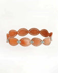 Alta Buena Leather Belt In Calfskin-Tan