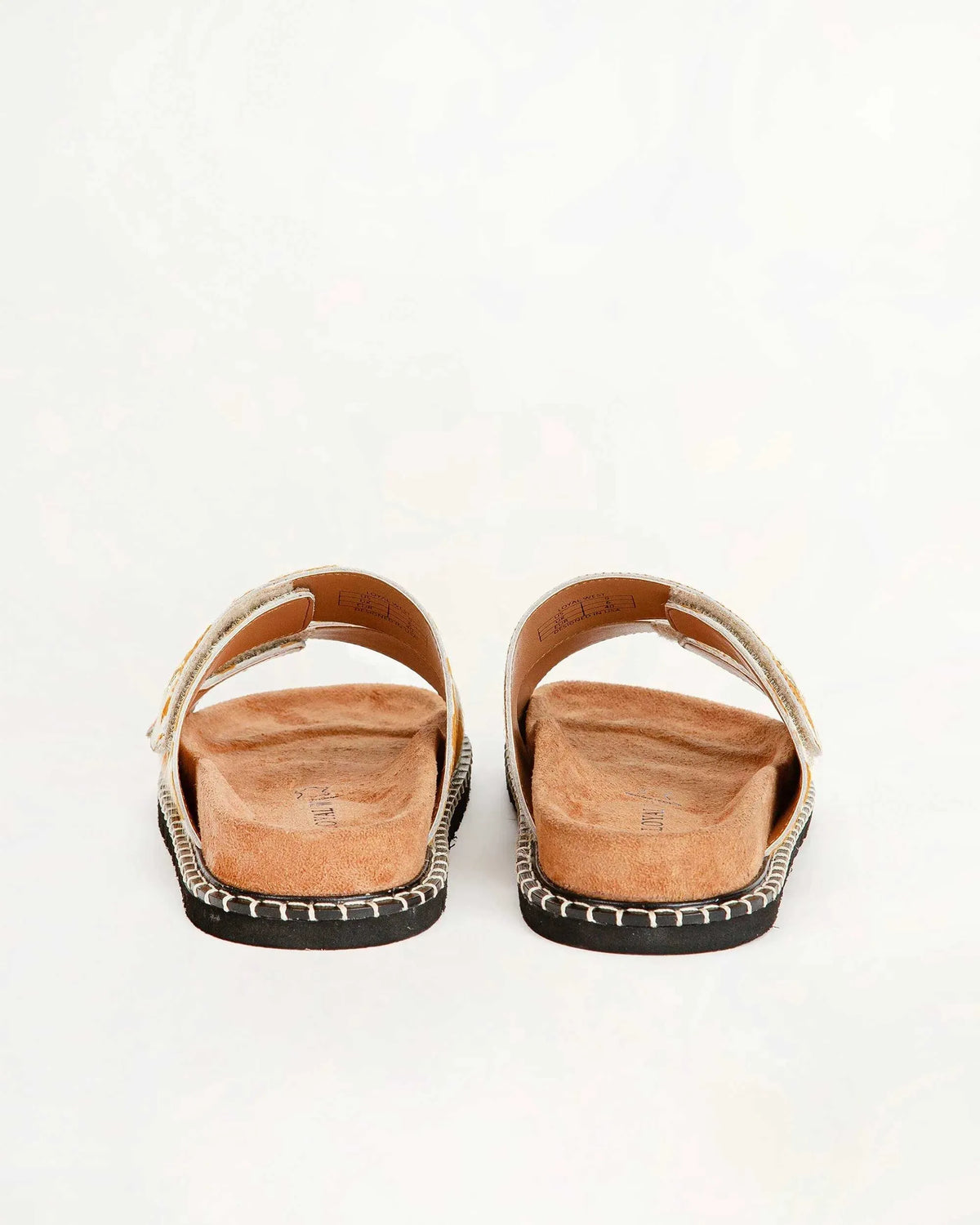 Deen Canyon Sandals - Brown And White Cowhide