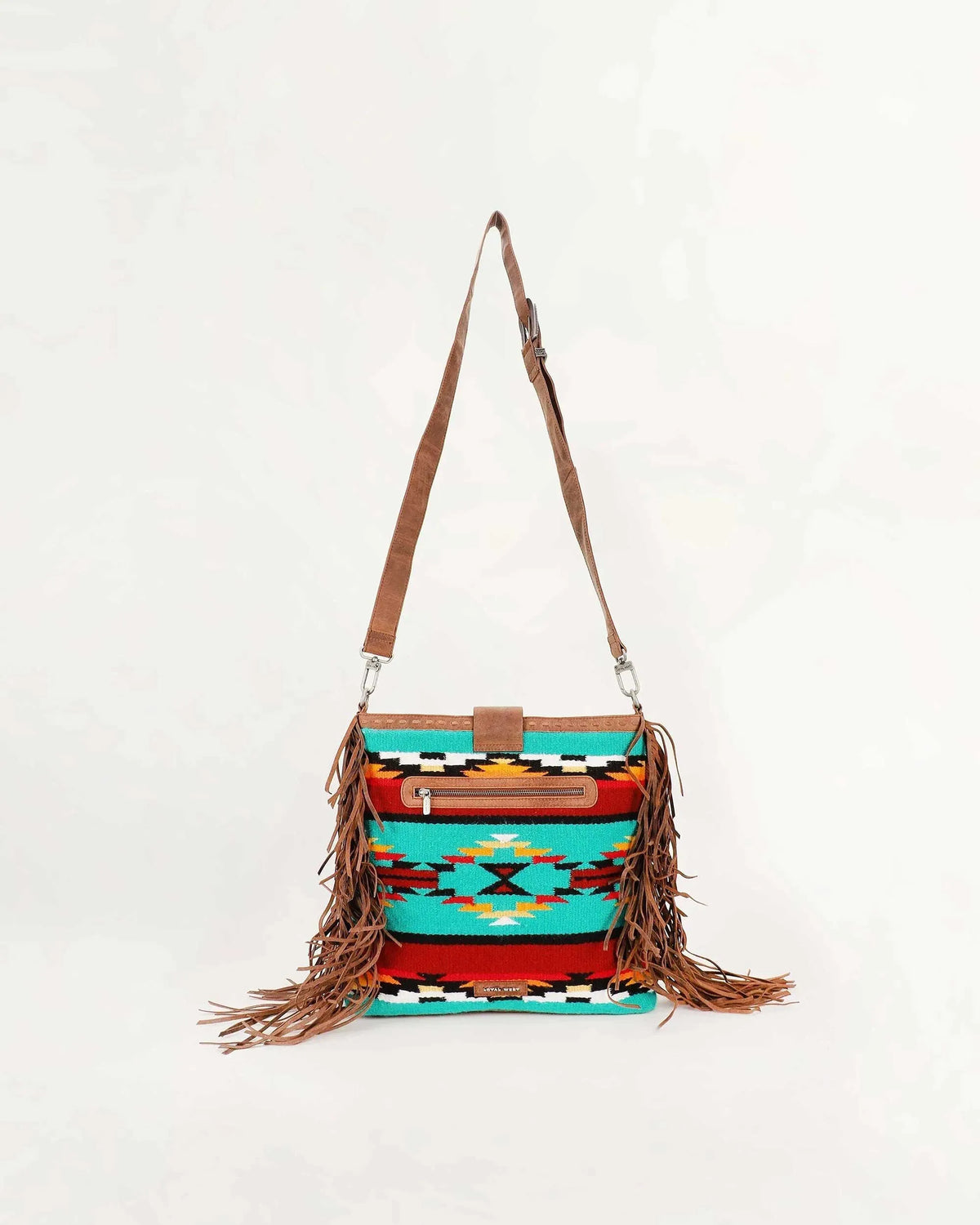 Long Chap Cowhide Tassle Bag