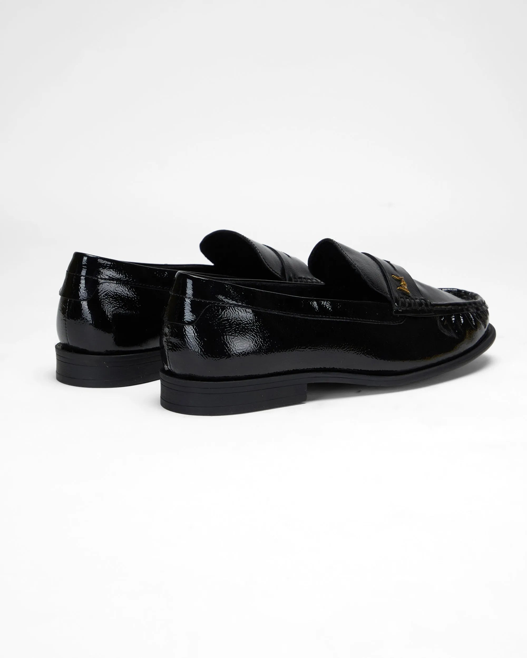 Leather Loafers - Black