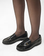 Leather Loafers - Black