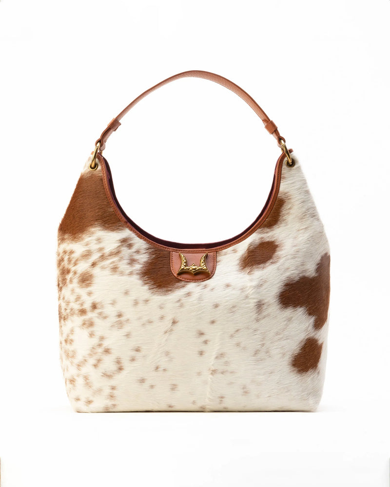 Lw Large Purse In Brunette Leather