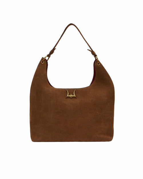 LW Large Purse - In Suede Leather