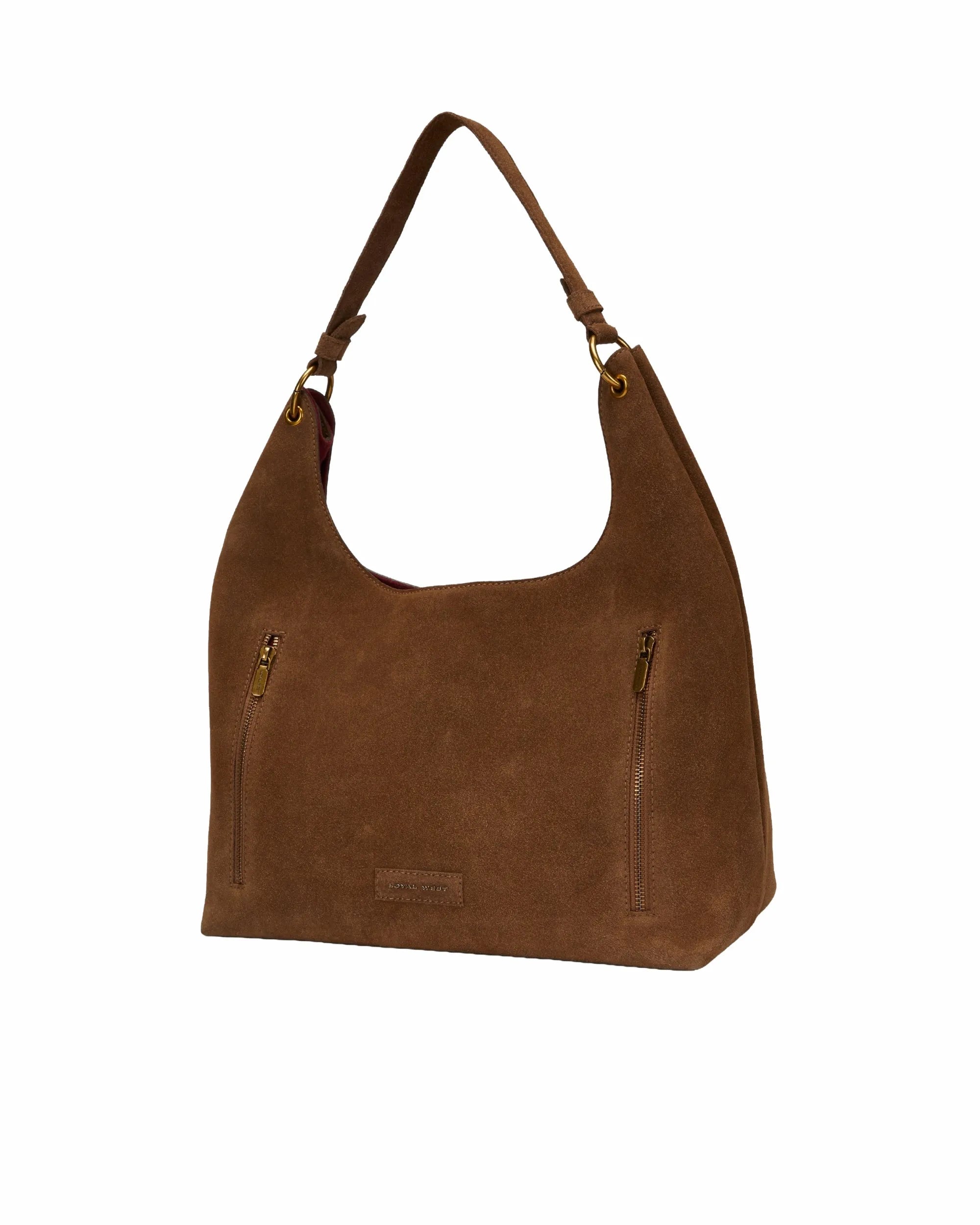 LW Large Purse - In Suede Leather