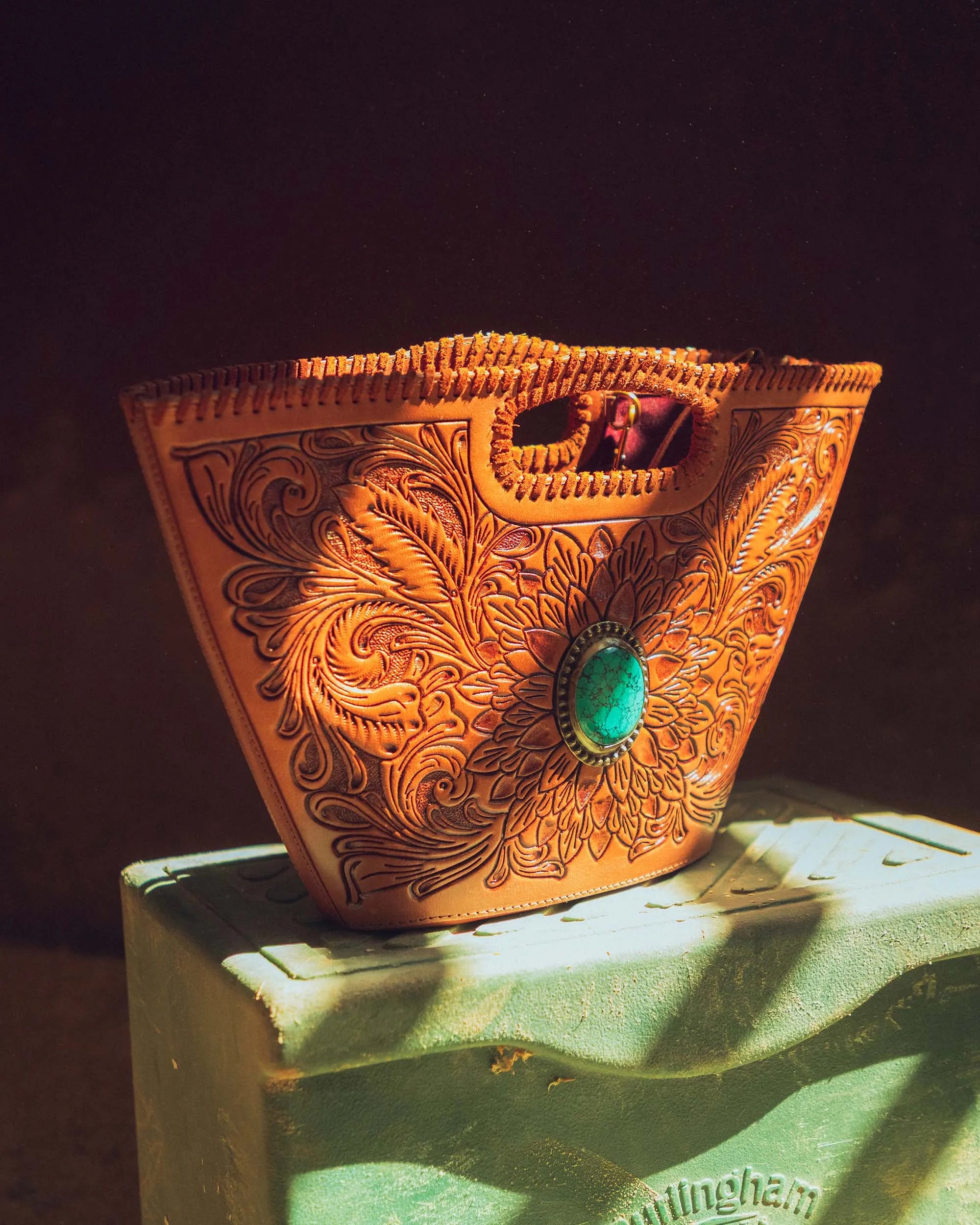 Desert Marigold Bucket Bag