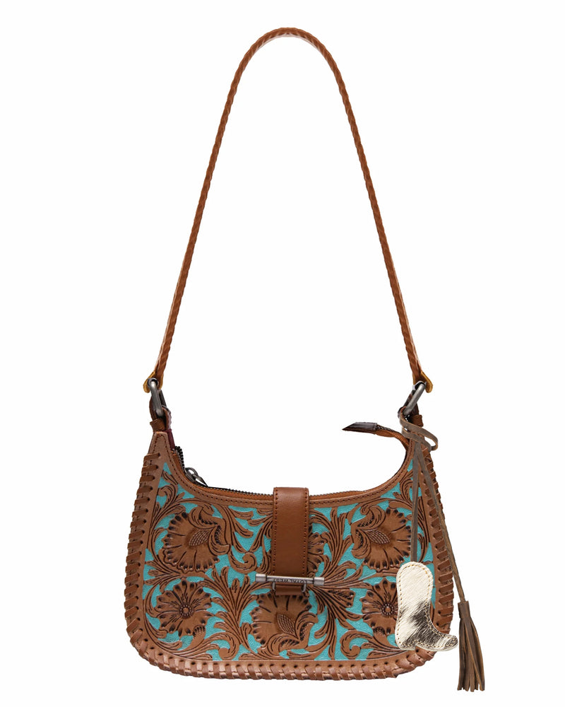 Dannia Medium Purse - Whiskey & Water