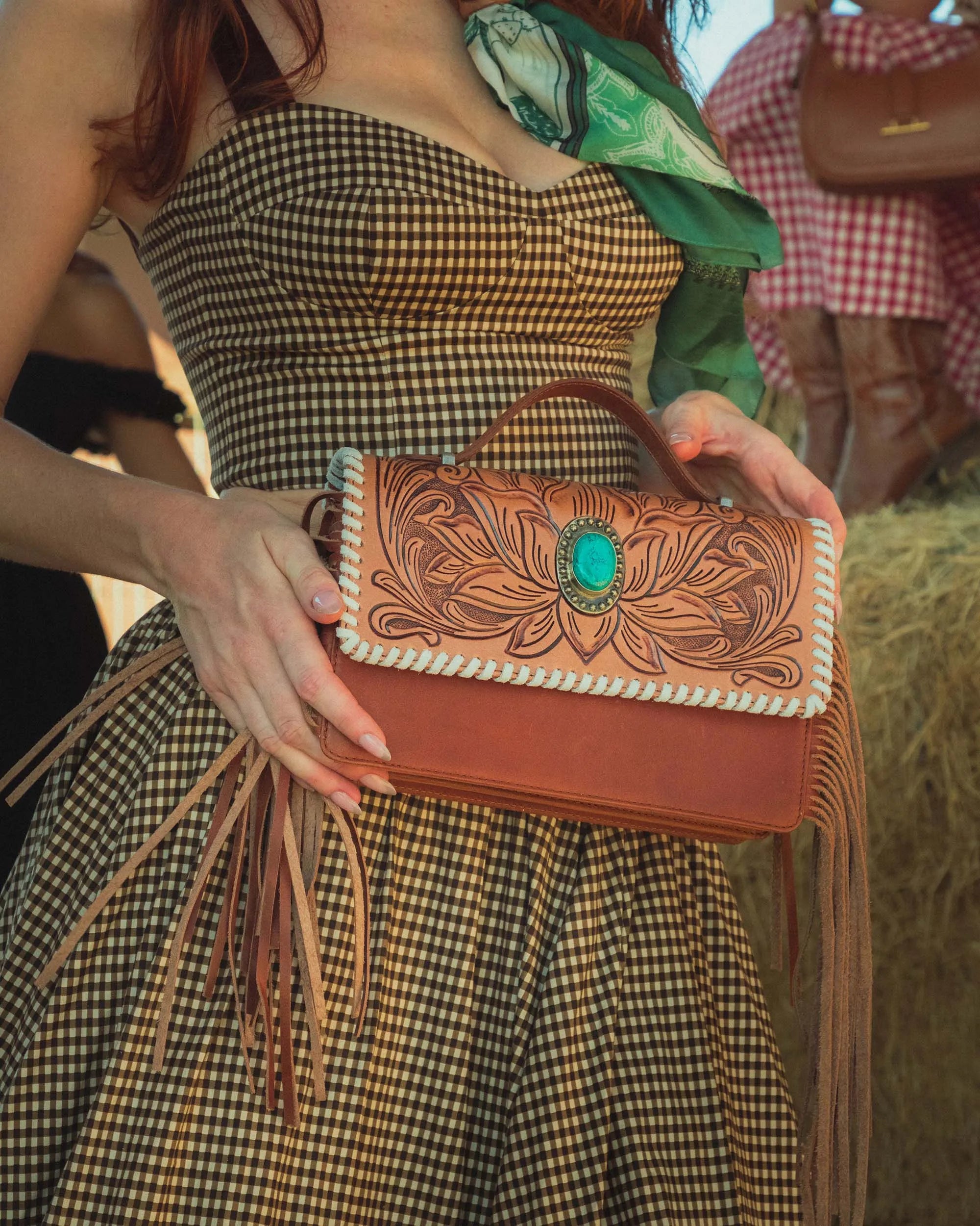 Saddle Luxe Handbag