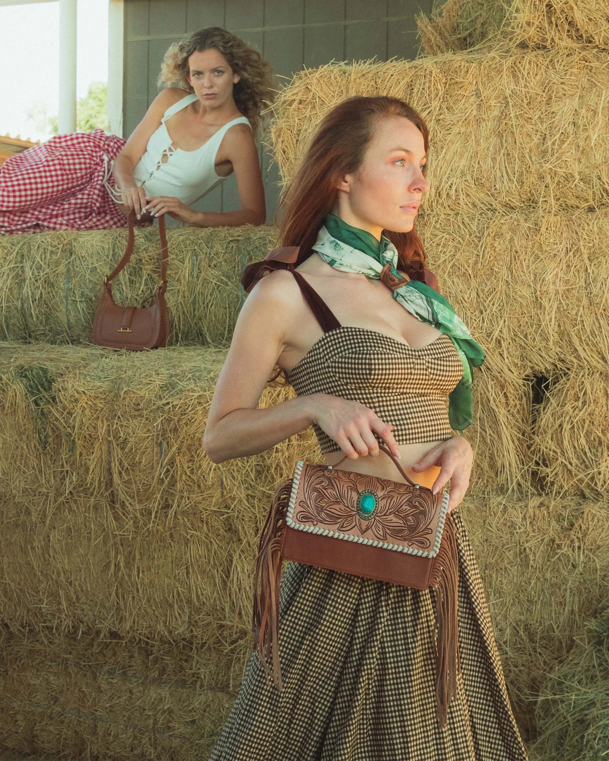 Saddle Luxe Handbag