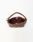 Lw Large Purse In Brunette Leather