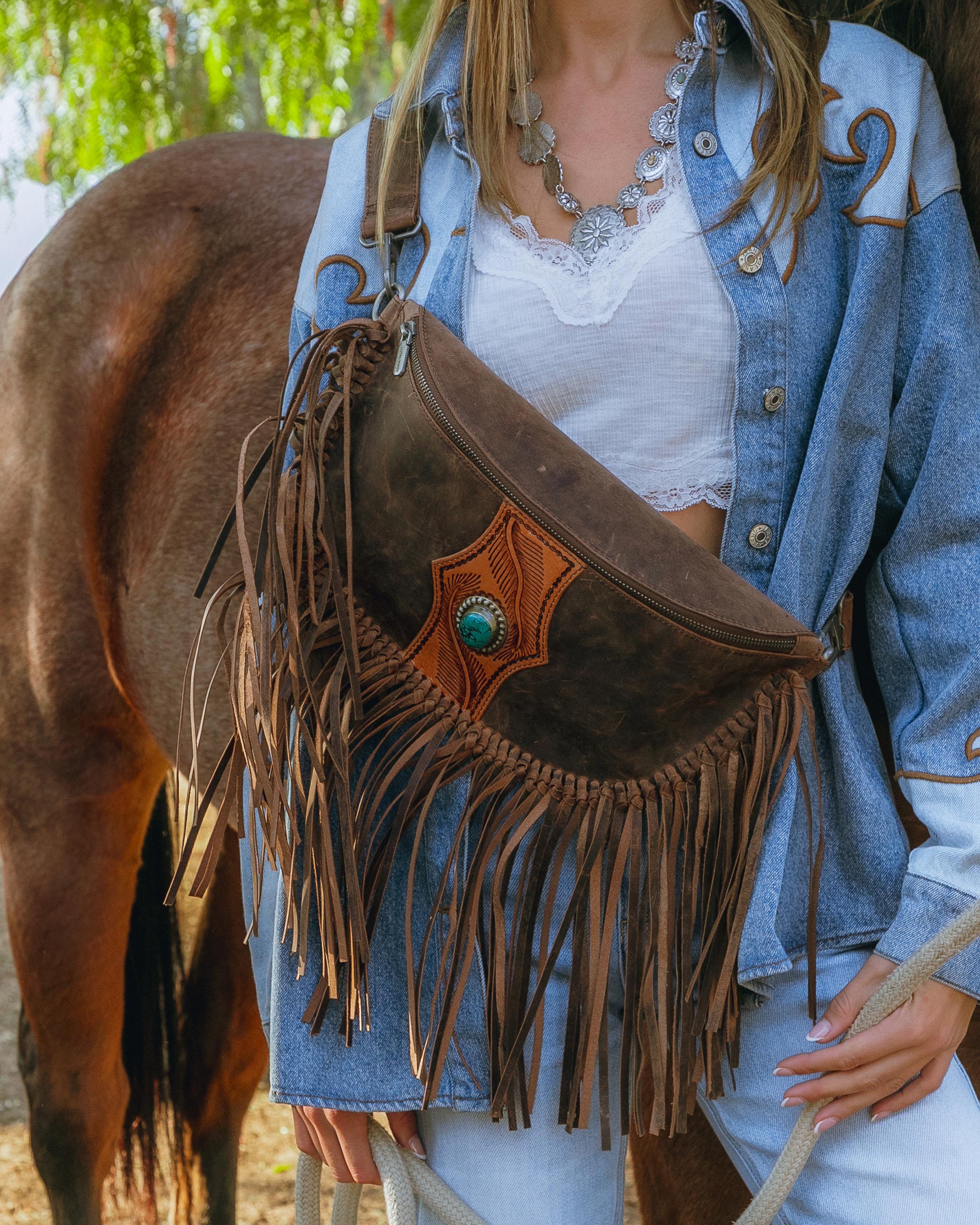 Sedona Tassle Belt Bag