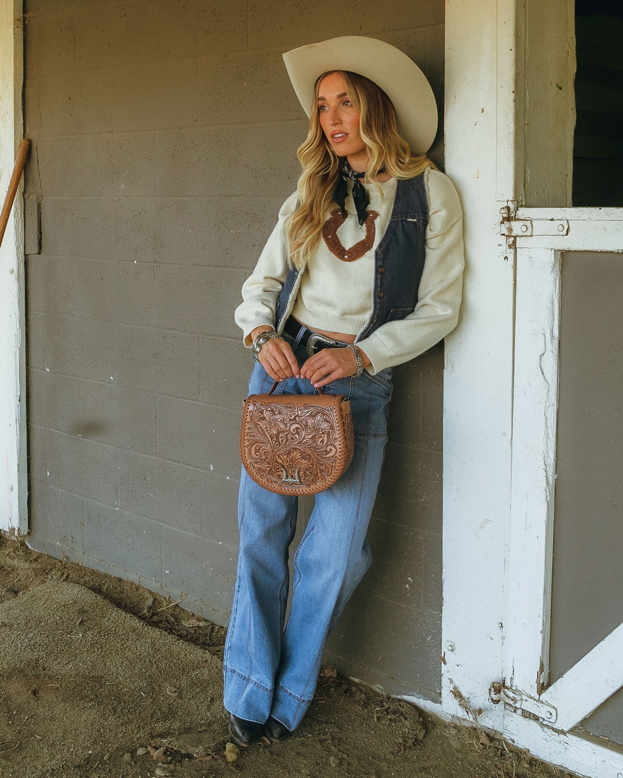 Grace Saddle Bag