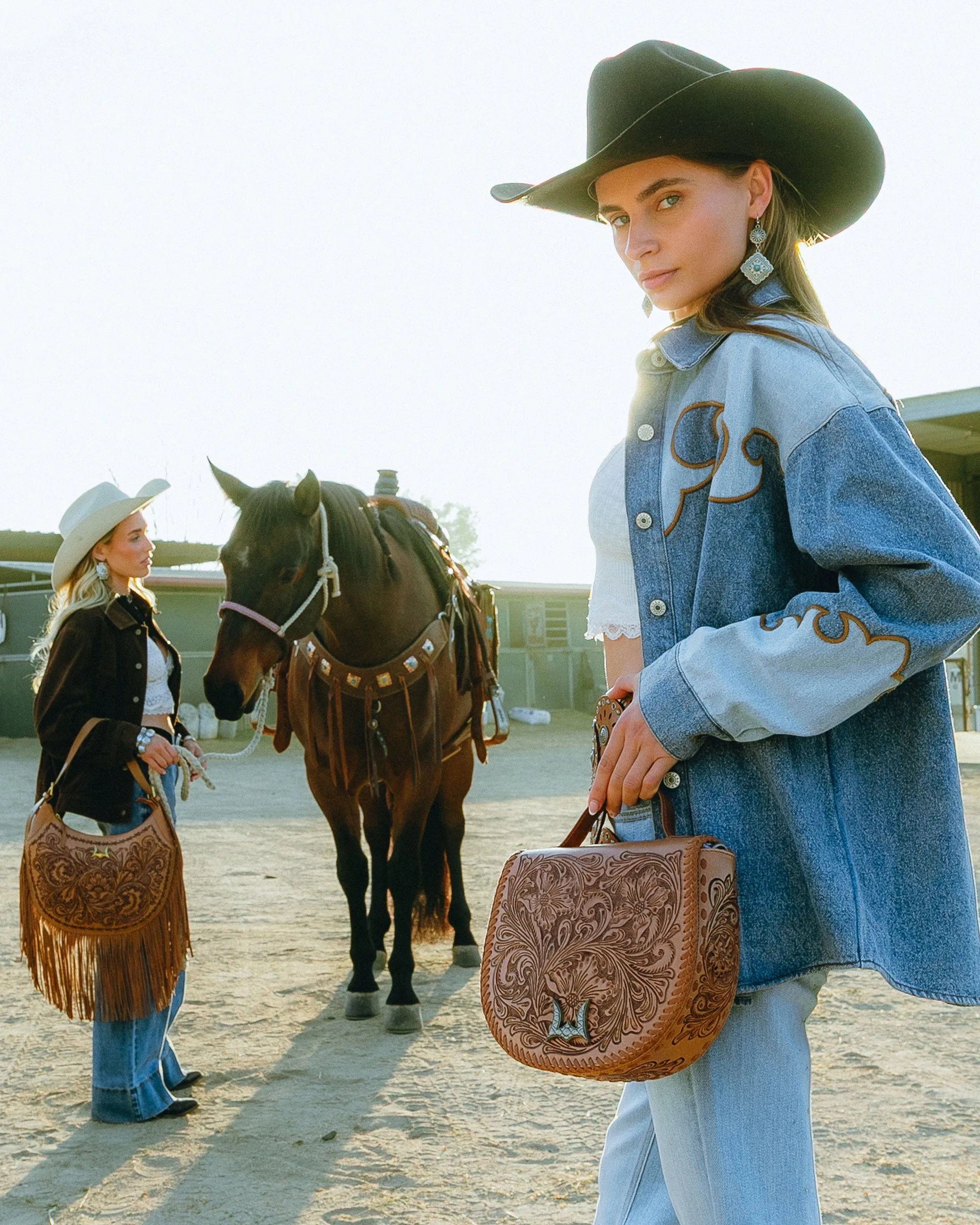 Grace Saddle Bag