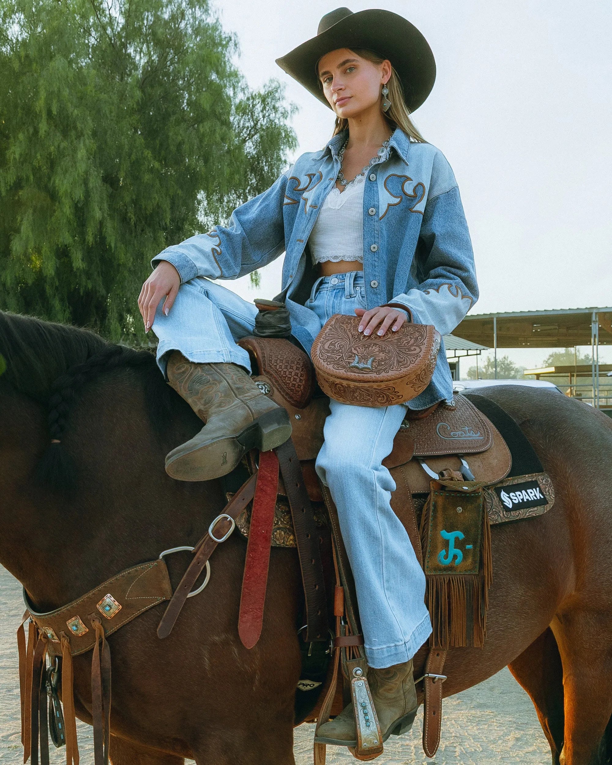 Grace Saddle Bag