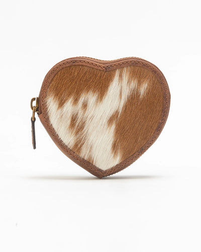 Brown and White Cowhide