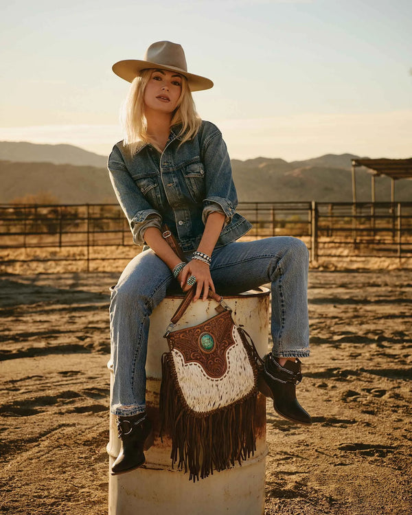 Painted Desert Tassle Bag