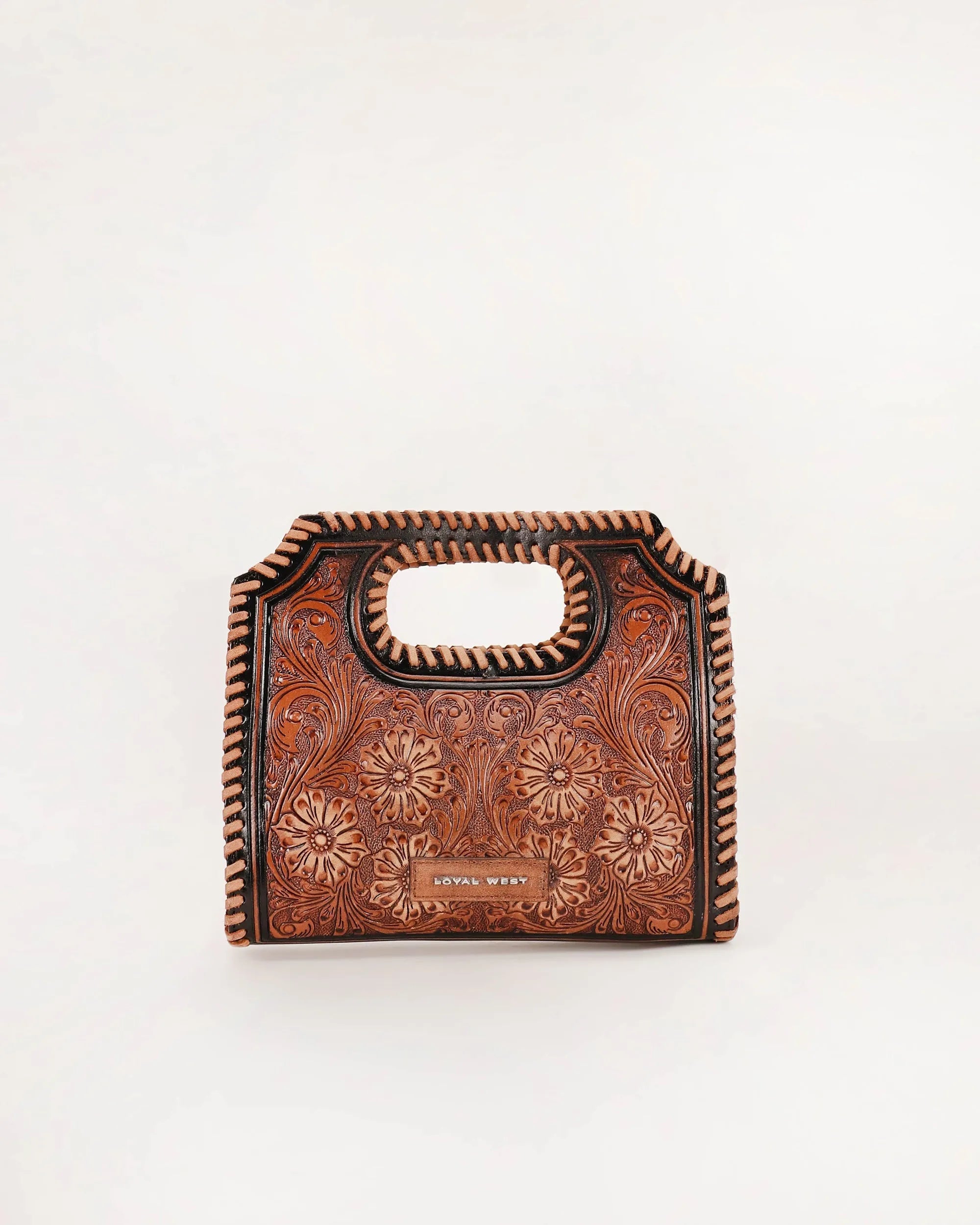 Alma Medium Handbag Brown