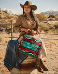 Long Chap Cowhide Tassle Bag
