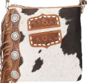 Ranch Queen Cowhide Tassle-Bag