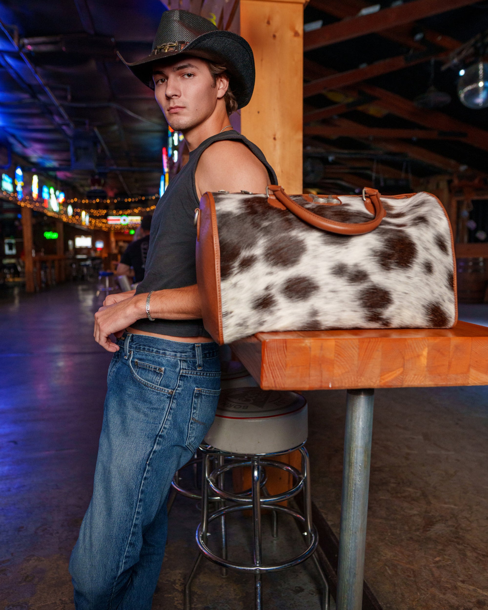 LW Silver Standard Medium Duffle Bag