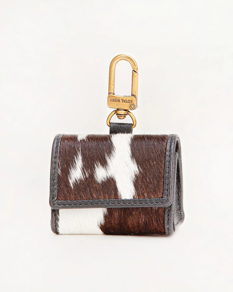 Gloriana Clip-On Bag Charm – Black & White