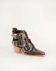Rodeo Ankle Bootie In Calfskin