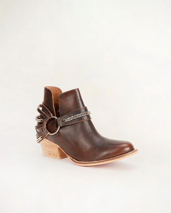 Raven Canyon Booties In Calfskin
