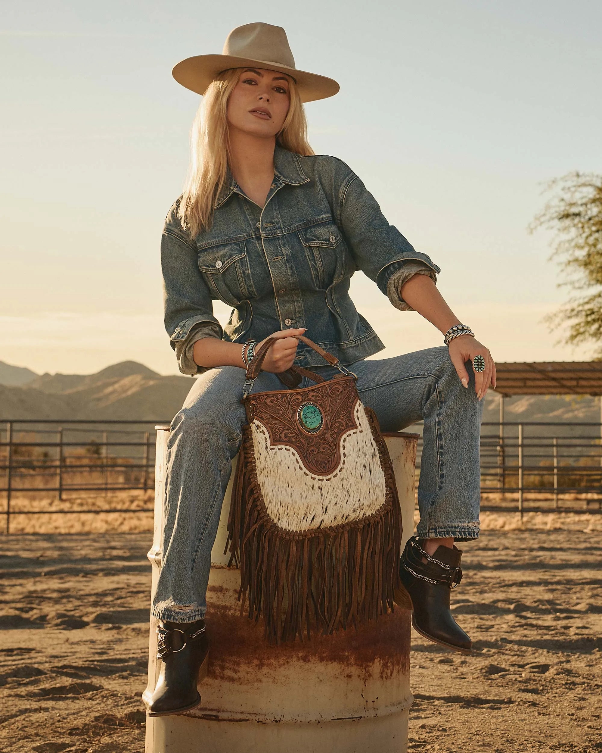 Raven Canyon Booties In Calfskin