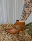 Marlene Ankle Booties In Calfskin