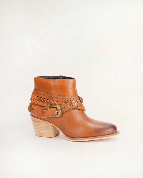 Marlene Ankle Booties In Calfskin